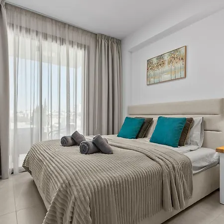 公寓 Mycyprusstay - Emily's Cosy Escape 1 Bedroom Paphos